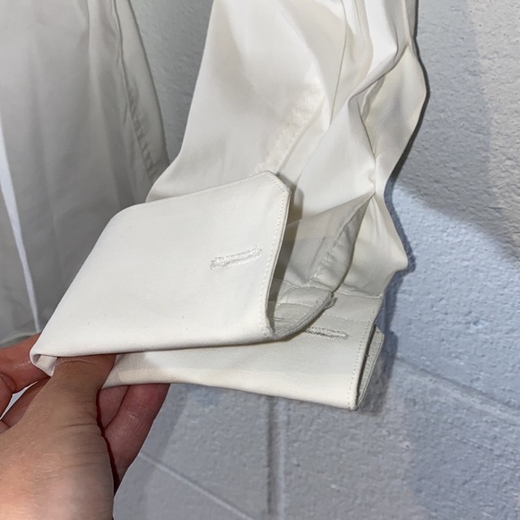 ZARA MAN White Button Down Shirt size L - Picture 9 of 9